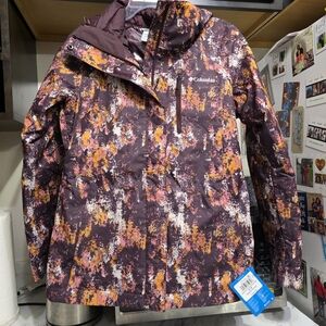 Columbia Interchange Omni Heat  Hooded Jacket Women Size Small